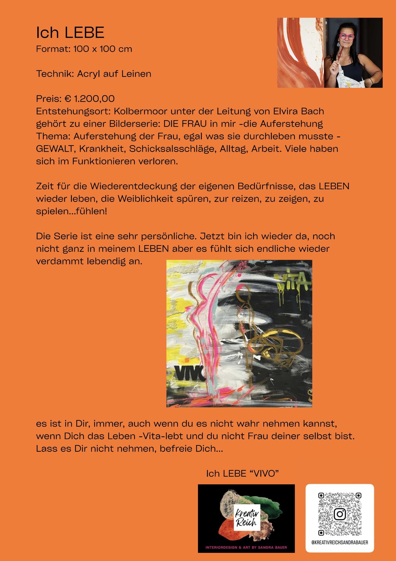 Ich LEBE - Titelbild